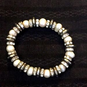 Large natural Pearl Bracelet